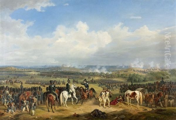 Die Schlacht Bei Witebsk Am 27. Juli 1812 Oil Painting by Albrecht Adam