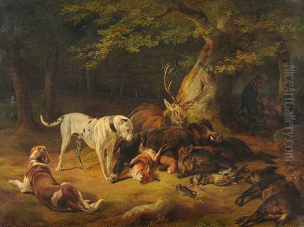 Nach Der Jagd by Benno Raffael Adam