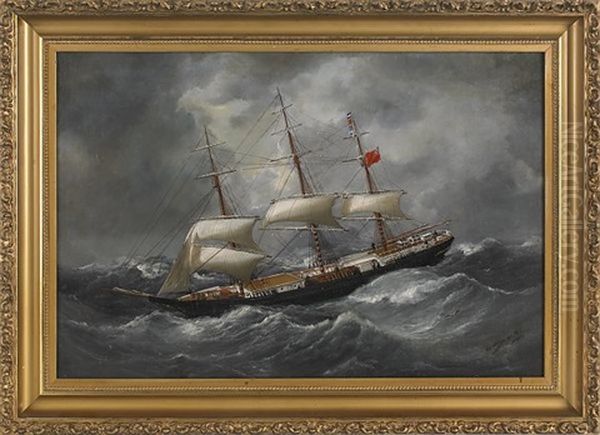 Tuskar Oil Painting by Edouard Adam