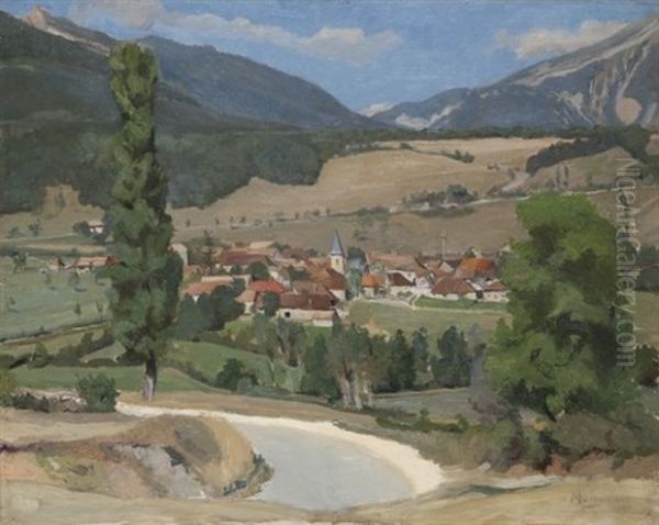 Paysage Du Trieves, Saint Maurice Oil Painting by Maurice Adam