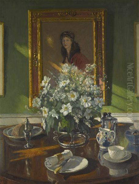 The Breakfast Table Oil Painting by Patrick William Adam