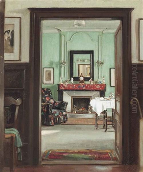 The Drawing Room Oil Painting by Patrick William Adam