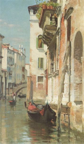 Venice Oil Painting by Patrick William Adam