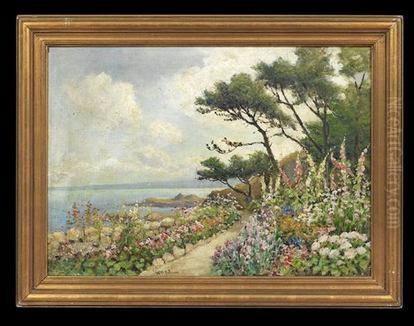 Pacific Grove, California Oil Painting by William C. Adam