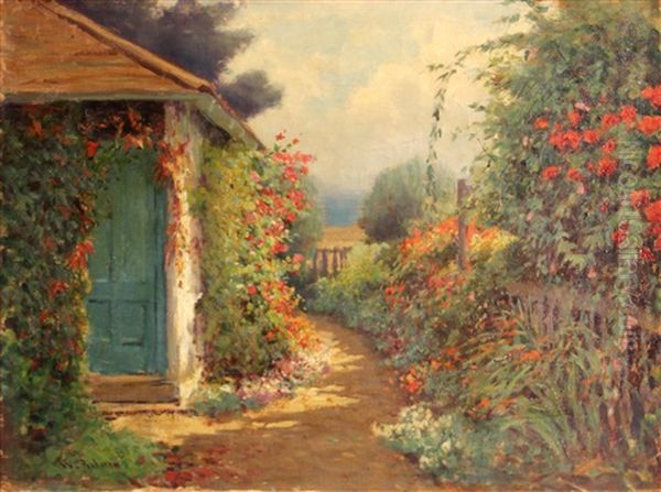 Path By The Garden by William C. Adam