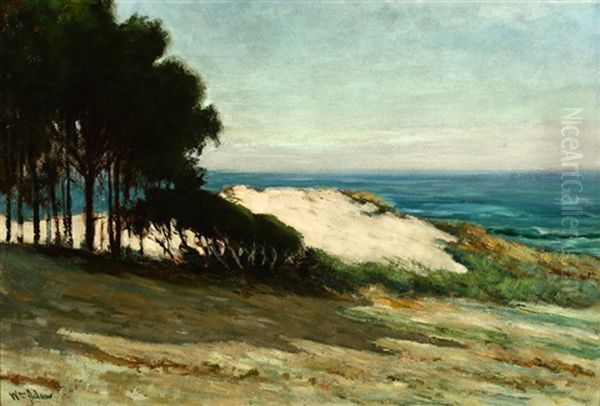 Sand Dune, Carmel Oil Painting by William C. Adam