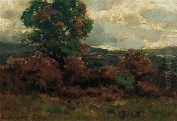 Landscape Oil Painting by Charles Partridge Adams