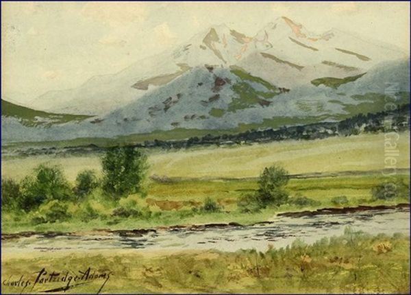 Long's Peak From Estes Park by Charles Partridge Adams