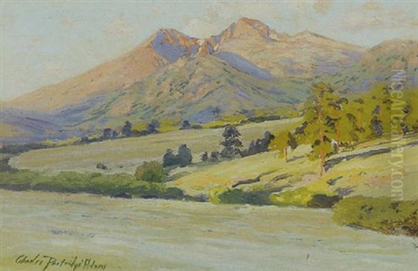 From The Valley Oil Painting by Charles Partridge Adams