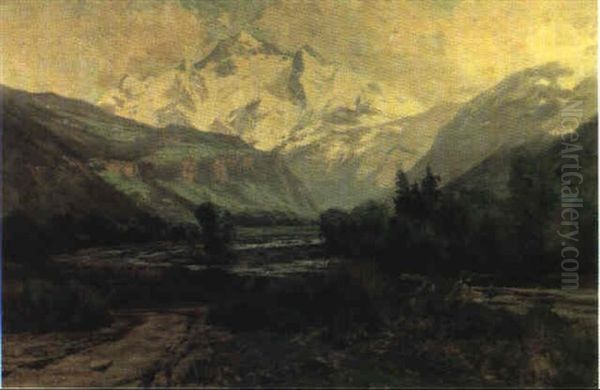 Chair Mountain, Colorado Oil Painting by Charles Partridge Adams