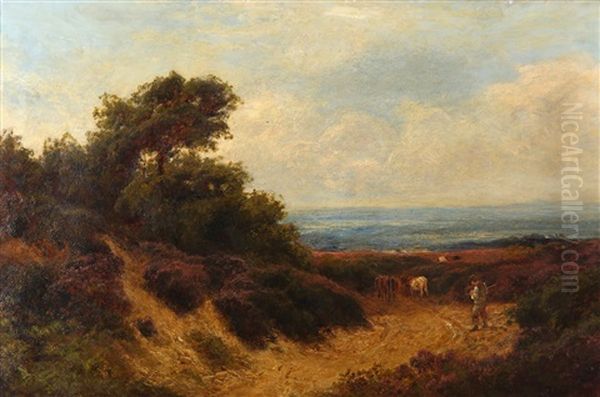 Drovers Path Oil Painting by John Clayton Adams