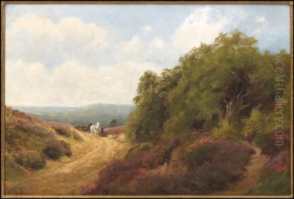 The Moreland Path Oil Painting by John Clayton Adams