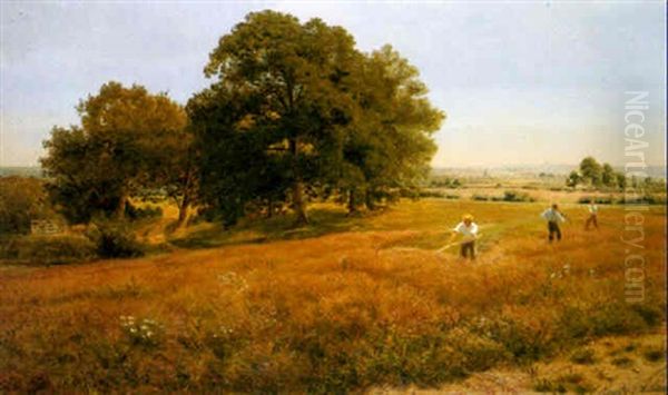 A Hot Day Oil Painting by John Clayton Adams