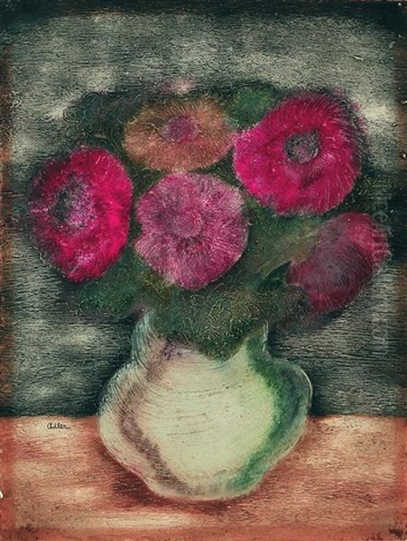 Blumenstilleben Oil Painting by Jankel Adler