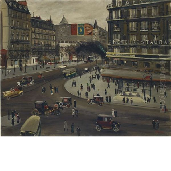 Avenue, Paris by Lucien Adrion