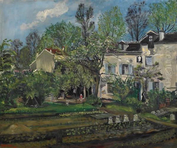 Haus Des Kunstlers Oil Painting by Lucien Adrion