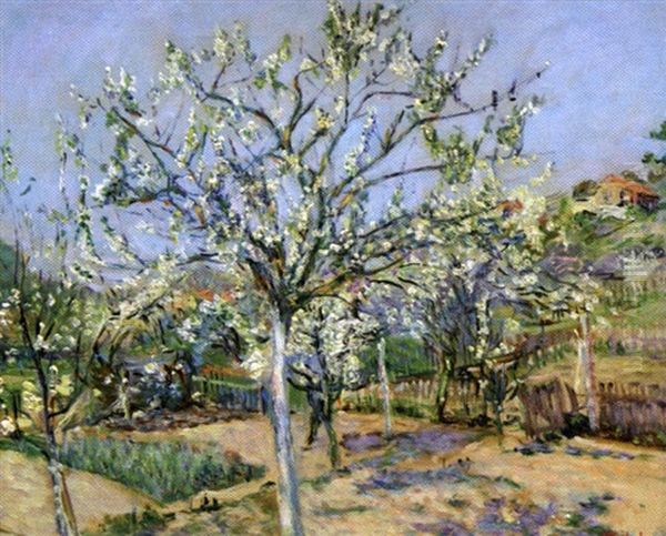 Le Jardin De L'italien Oil Painting by Lucien Adrion