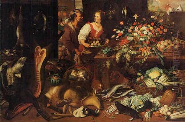 Fruttivendola Oil Painting by Pieter Aertsen