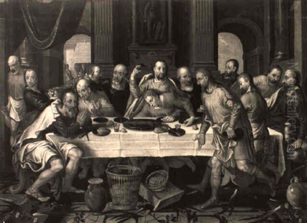 The Last Supper Oil Painting by Pieter Aertsen