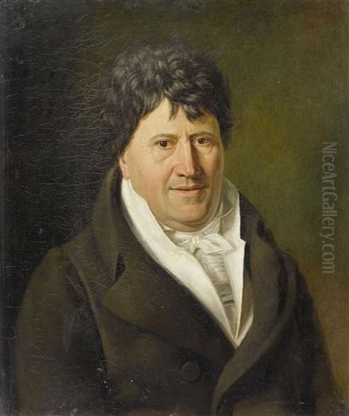 Portrait Eines Edlen Herren Oil Painting by Jacques-Laurent Agasse