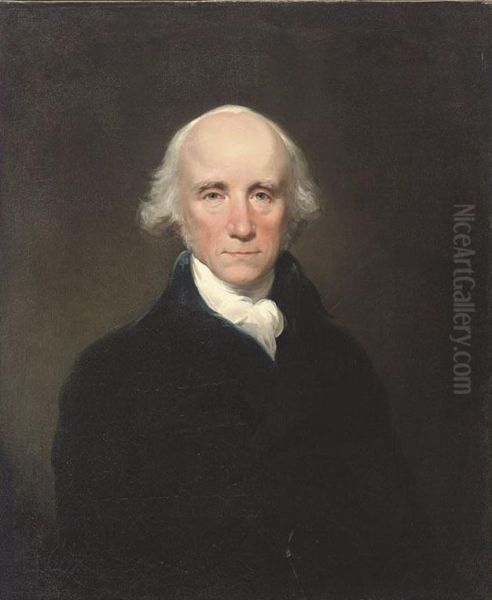 Portrait Of Warren Hastings Oil Painting by Lemuel Francis Abbott