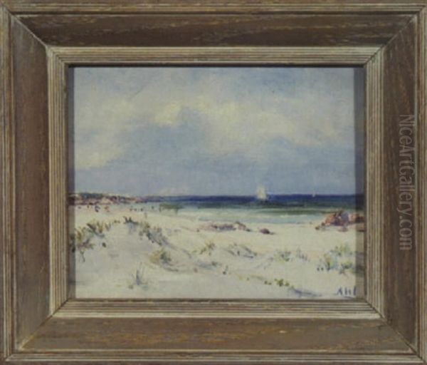 Off Shore Oil Painting by Henry Hammond Ahl