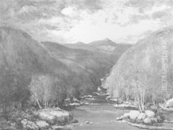 Mount Washington Oil Painting by Henry Hammond Ahl