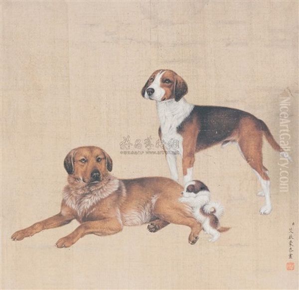 Animal Oil Painting by  Ai Qimeng