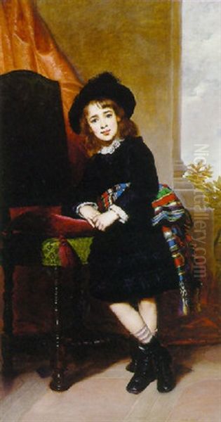 La Candeur Oil Painting by Joseph Mathaeus Aigner