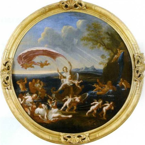 L'air Ou Junon Et Eole (+ 3 Others; 4 Works) by Francesco Albani