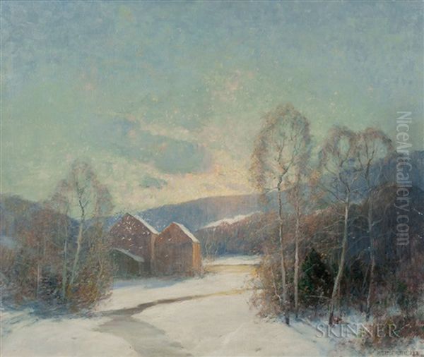 Some Old Red Barns by Ernest Albert