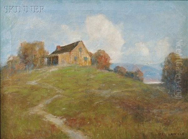 Hill Top House Oil Painting by Ernest Albert