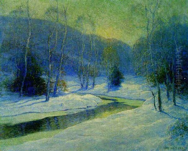 One Winter Morning Oil Painting by Ernest Albert