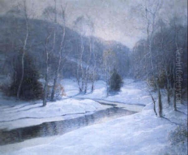 One Winter Morning Oil Painting by Ernest Albert