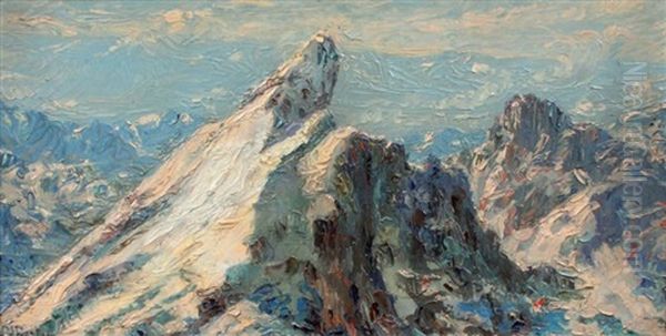 La Meije. Le Doigt De Dieu. 3987 M D'altitude (alpes Dauphinoises) by Andre Albertin