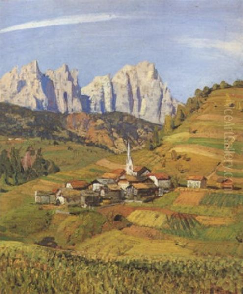 Val Di Fassa by Oreste Albertini