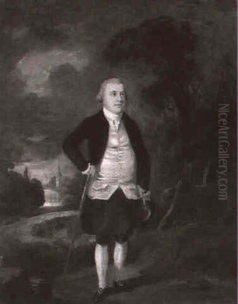 Portrait Of Colonel John Anstruther (1736-1815) Oil Painting by Edward Alcock