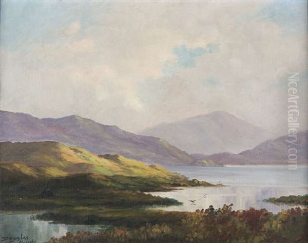 On The Corrib, Connemara by Douglas Alexander