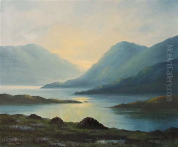 Road To Leenane Oil Painting by Douglas Alexander