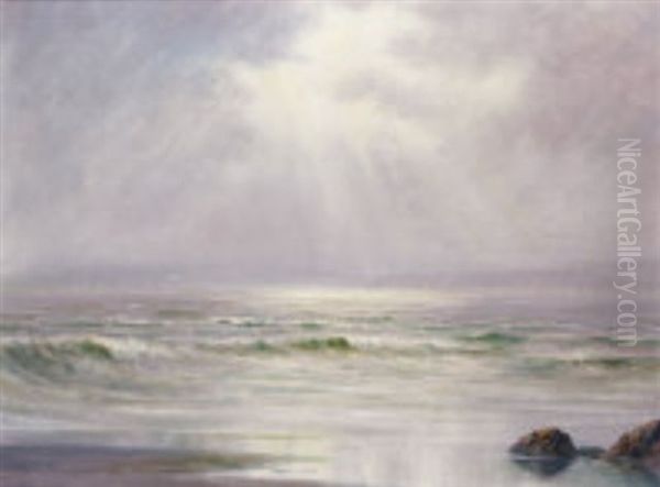 Seascape, Donegal Oil Painting by Douglas Alexander