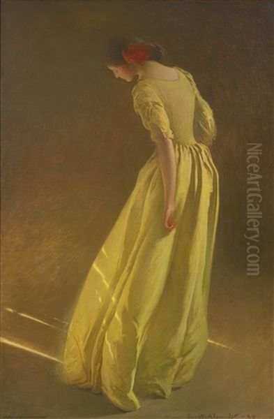 Sunlight Oil Painting by John White Alexander