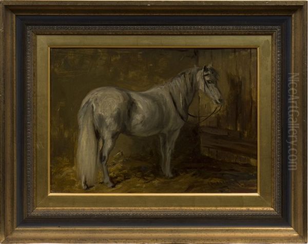 The White Horse Oil Painting by Robert Graham Dryden Alexander