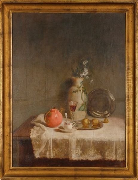 Nature Morte Oil Painting by Pedro Alexandrino