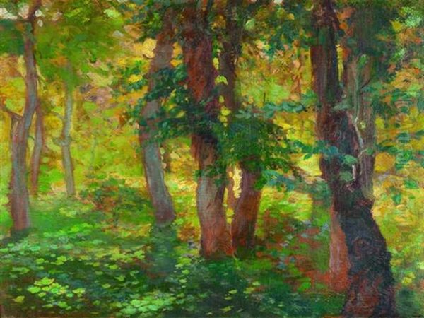 Bosque Oil Painting by Antonio Alice