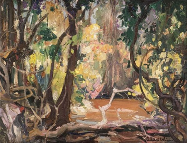 Foret Tropicale Oil Painting by Fernand Allard L'Olivier