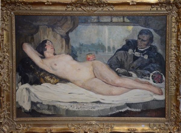 Nu Feminin by Fernand Allard L'Olivier