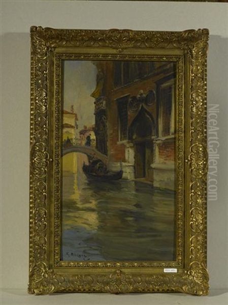 Venedig Oil Painting by Raymond Allegre