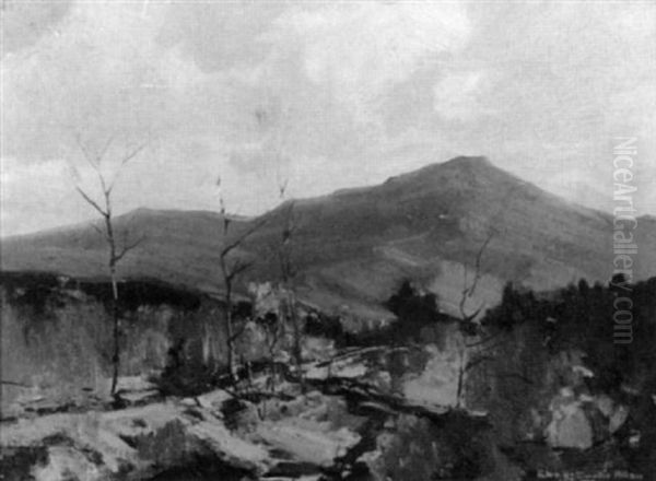 Mt. Monadnock - Nh Oil Painting by Charles Curtis Allen