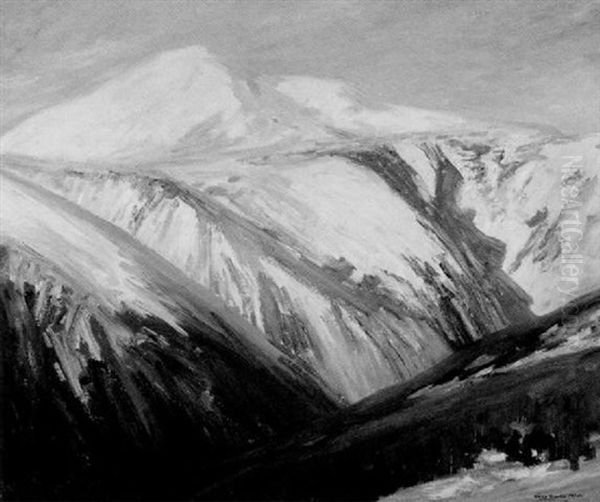 Tuckerman Ravine Oil Painting by Charles Curtis Allen