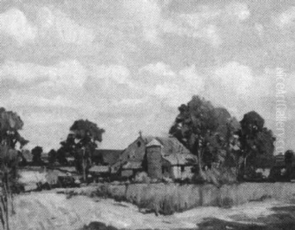 Old Grey Barn by Charles Curtis Allen